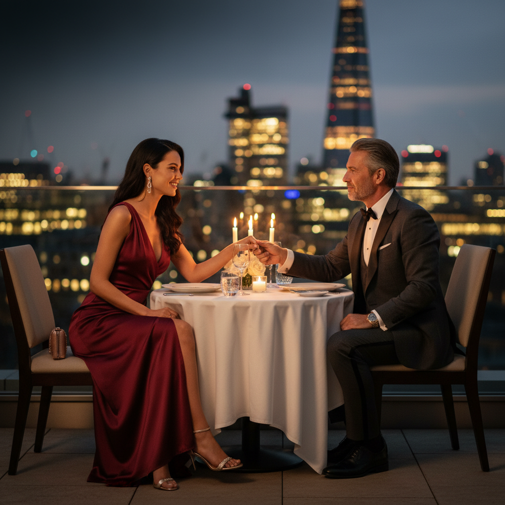 What to wear for a luxury dinner date in London 2026