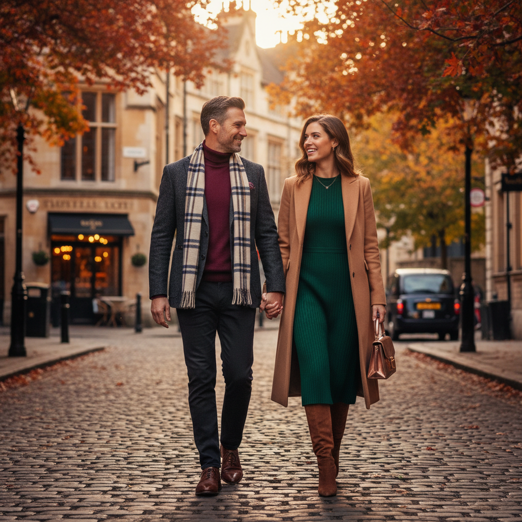 Autumn fashion: dressing for a refined UK date in 2026
